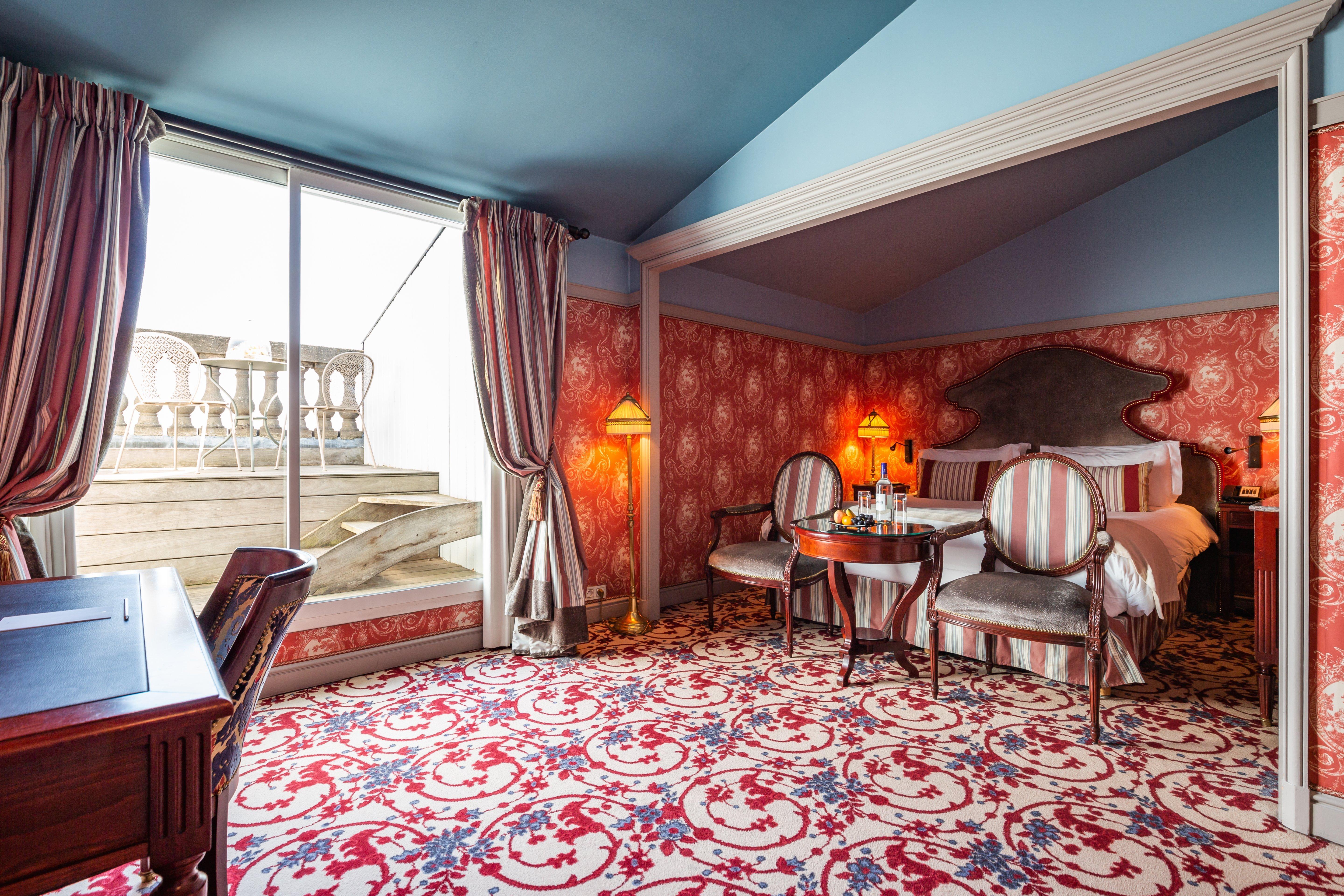 فندق InterContinental Bordeaux Le Grand المظهر الخارجي الصورة A suite at the hotel